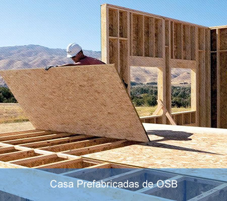 casas prefabricadas de madera OSB